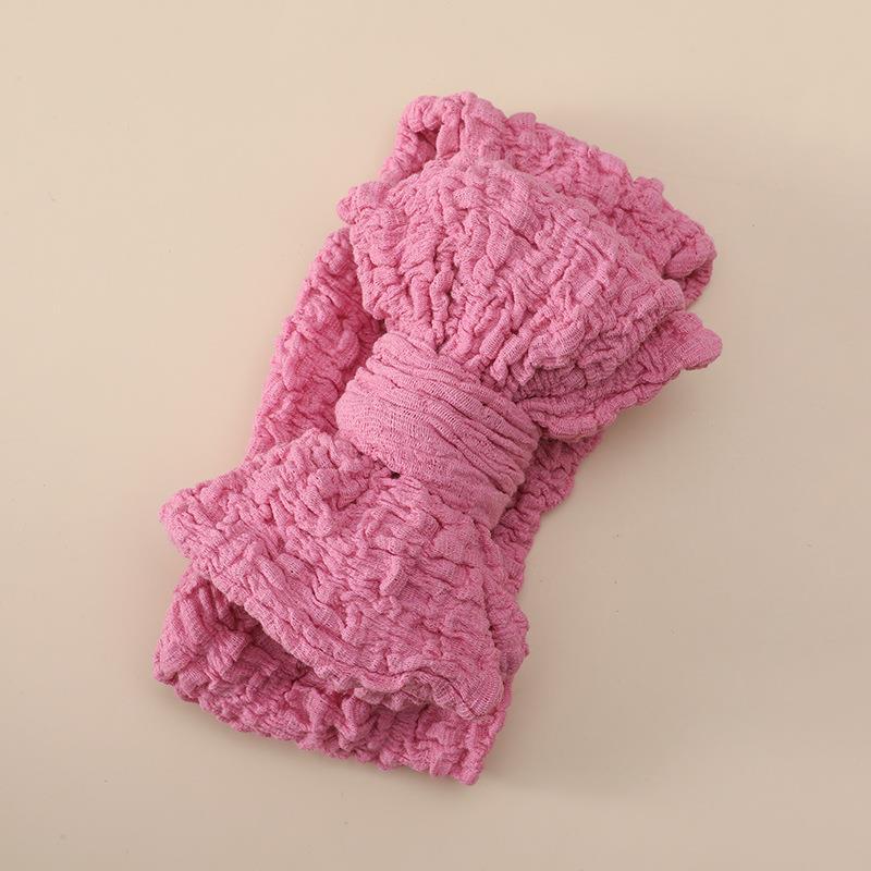 Bandeau Bébé Fille Nœud 8 Coloris Red