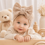 Bandeau Bébé Fille Nœud 8 Coloris