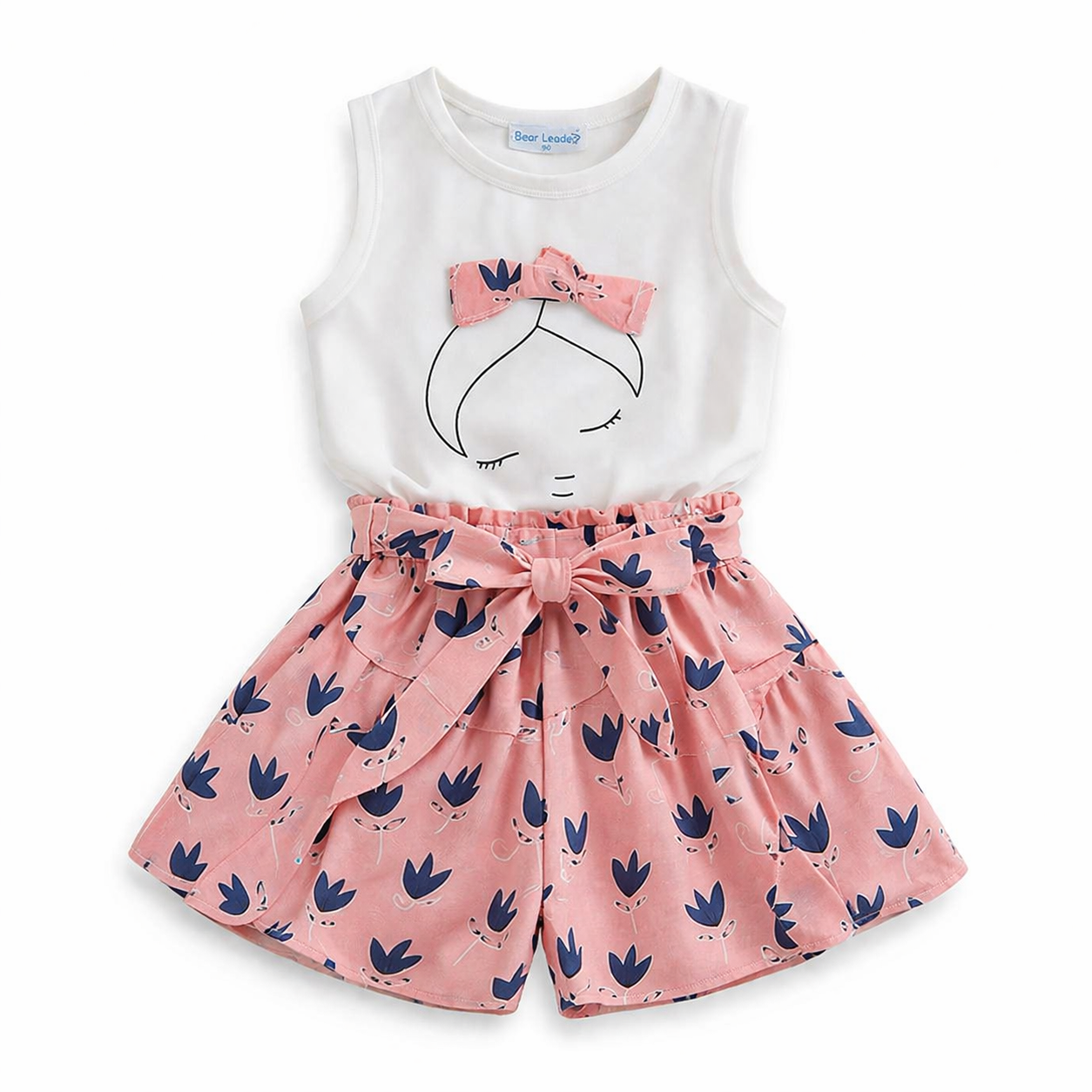 Robe Fille Été Légère & Colorée — 10 Coloris, Tailles 3T à 7 (2-7 ans) | Oh my Kidoodle Pink C