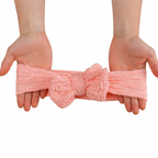 Bandeau Bébé Fille Nœud 8 Coloris